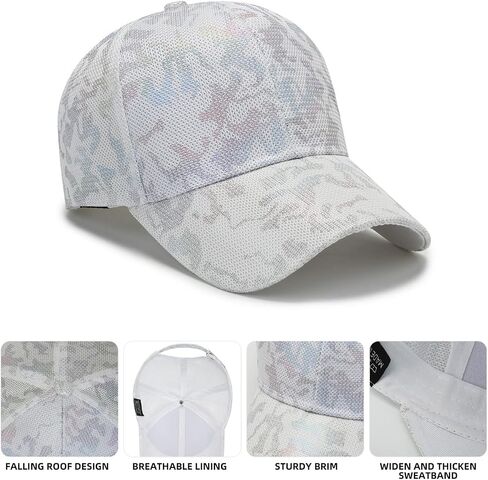Adjustable Baseball Caps Breathable Mesh Baseball Cap Fashion Sun Hat Sunshade Sports Baseball Cap Suitable for Men and Women in Saudi Arabia