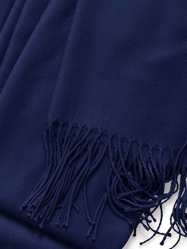Made By Johnny Women's Winter Pashmina Scarf – Soft Cashmere Feel Shawl Wrap, Warm Fashion Blanket Scarves in Saudi Arabia