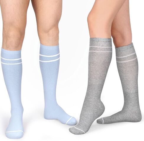 Yaomiao 6 Pairs Maternity Compression Socks 20-30 mmHg Circulation Support Socks Compression Stockings for Women Pregnancy in Kuwait