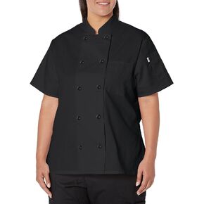 Uncommon Threads Tahoe Short Sleeve Chef Coat Jackets for Women