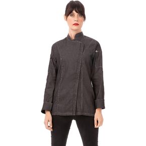 Chef Works Women's Gramercy Denim Chef Coat