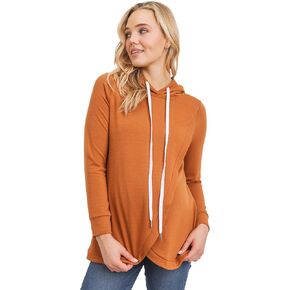 LaClef Women's Maternity Nursing Sweatshirts Hoodie