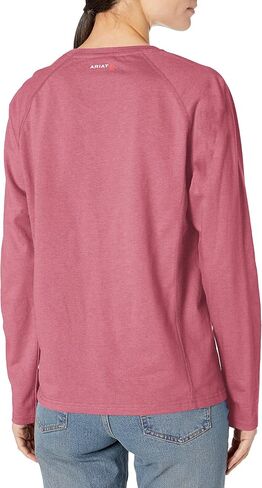 Ariat Female FR Air Crew T-Shirt Rose Violet Large in Saudi Arabia