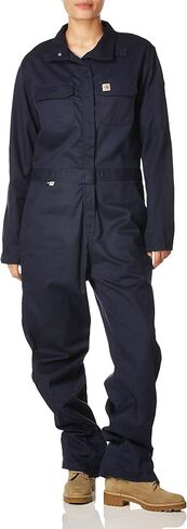 معطف نسائي من نسيج قطني مرن متين مقاوم للهب من Carhartt in Saudi Arabia