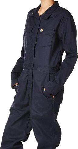 معطف نسائي من نسيج قطني مرن متين مقاوم للهب من Carhartt in Saudi Arabia
