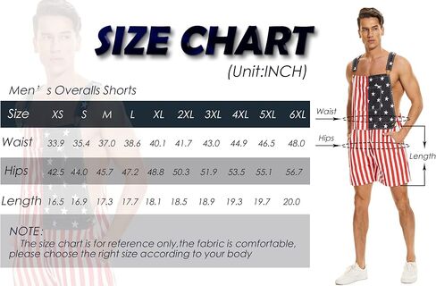 Zhangyan Denim Overalls with Printed American Flag Overalls with Bibs for Men and Women in Saudi Arabia