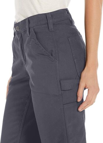 Carhartt Women's Rugged Flex Loose Fit Canvas Fleece-Lined Pant in Saudi Arabia