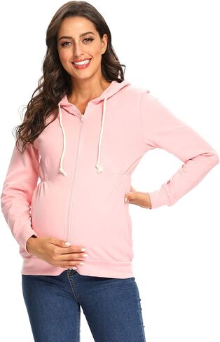 L نمط المرأة قمم الأمومة 3pcs طويلة الأكمام هوديي البلوز بالإضافة إلى أحجام الملابس عارضة in Kuwait