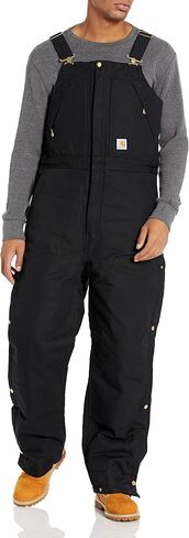 Carhartt Mens Loose Fit Firm Duck Insulated Biberall in Saudi Arabia