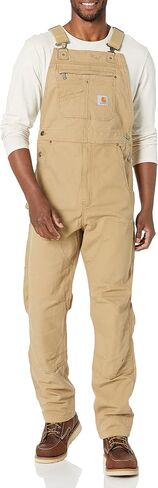 Carhartt mens Rugged Flex® Relaxed Fit Canvas Bib Overall in Saudi Arabia