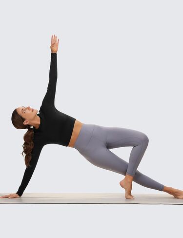 قمصان علوية قصيرة الأكمام للسيدات من CRZ YOGA، قمصان رياضية للجري واليوجا، قمصان قصيرة مناسبة للصالة الرياضية in Kuwait