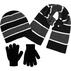 طقم قبعة ووشاح وقفازات من Polar Wear للأولاد in Saudi Arabia