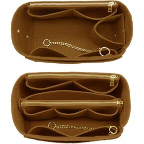 3 in 1 Felt Purse Organizer Insert Bag in Bag with a Bottle Holder Shaper in Kuwait