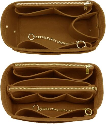 3 in 1 Felt Purse Organizer Insert Bag in Bag with a Bottle Holder Shaper in Kuwait