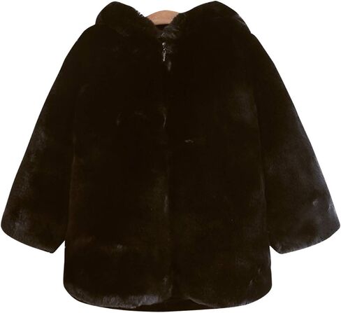 Miss Bei Girl's Winter Coat Kids Girls Spring Warm Fur Cartoon Coats Hooded Snowsuit Outerwear Jackets in Kuwait