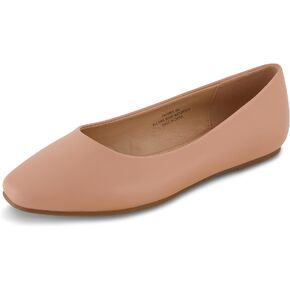 CUSHIONAIRE Women's Skipper Flat with +Memory Foam, Wide Widths Available in Saudi Arabia