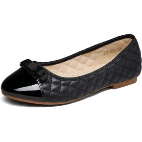 DREAM PAIRS Girls Dress Shoes Cute Bow Flower Girl Slip-on Ballet Flats (Little Kid/Big Kid)