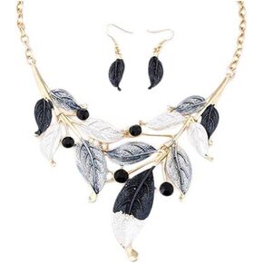 ZaH Boho Jewelry Set Pentant Necklace and Earrings for Women Vintage Gift Wedding Party in Saudi Arabia