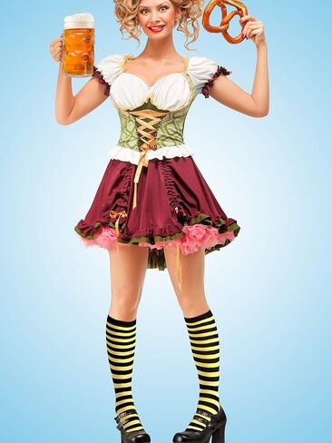 3 ازواج جوارب مخططة بنمط نحلة سوداء واصفر مخططة بطول الركبة جوارب طويلة مخططة لزي الهالوين in Kuwait