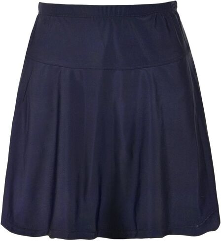 Firpearl Women's Swim Skirt High Waisted Bikini Bottoms Athletic Modest Swimsuit Bottom with Brief in Kuwait