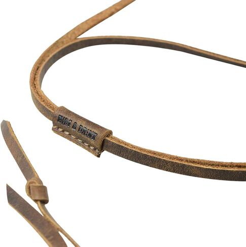 Hide & Drink, Adjustable Eyeglasses Leather Strap, Glasses Cord, Everyday Accessories, Handmade Includes 101 Year Warranty :: Bourbon Brown in Saudi Arabia