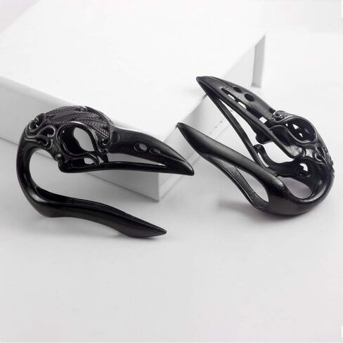 Casvort 2 PCS Hypoallergenic 316 Stainless Steel Hot 00g 2g Ear Hangers Heavy/Light Weights Saddle Weights Ear Gauges Body Jewelry Women Piercing Plugs for Lobe Pair Selling in Saudi Arabia