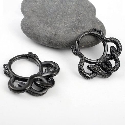 Casvort 2 PCS Hypoallergenic 316 Stainless Steel Hot 00g 2g Ear Hangers Heavy/Light Weights Saddle Weights Ear Gauges Body Jewelry Women Piercing Plugs for Lobe Pair Selling in Saudi Arabia