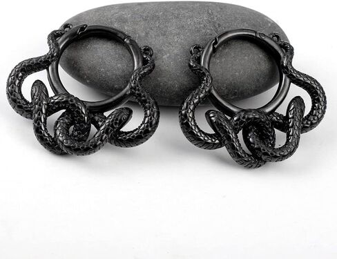 Casvort 2 PCS Hypoallergenic 316 Stainless Steel Hot 00g 2g Ear Hangers Heavy/Light Weights Saddle Weights Ear Gauges Body Jewelry Women Piercing Plugs for Lobe Pair Selling in Saudi Arabia