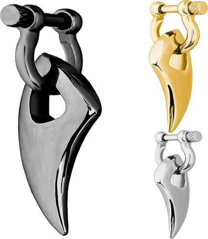 DEWGEM Ear Weight Heavy Hangers for Ear Tunnels Replace Ear Tapers and Spirals Ear Stretching Kits Dangle Gauges Ear Plugs for Men and Women fit Size 6G 4G 2G 0G 00G in Saudi Arabia