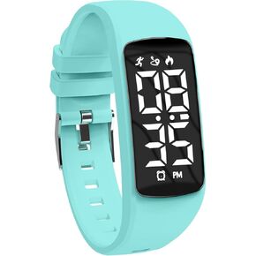 Kids Watch - Fitness Tracker Watch for Boys Girls, Digital Sport Watch for Kids with Pedometer, Alarm Clock, No App Waterproof Watch, Teen Boy Gift Ideas
