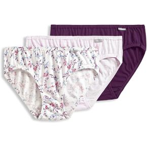 Jockey Women's Underwear Plus Size Elance Bikini - 3 Pack