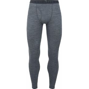 Icebreaker Men's 200 Oasis Cold Weather Leggings with Fly, Wool Base Layer Thermal Pants