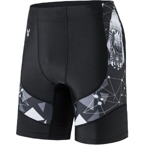 ADOREISM Men's Swimsuit Jammer Quick-Dry Athletic Swimsuit