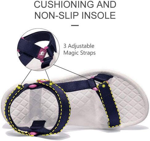 CAMEL CROWN Hiking Sport Sandals for Women Anti-skidding Water Sandals Comfortable Athletic Sandals for Outdoor Wading Beach in Saudi Arabia
