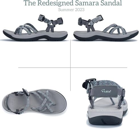 Viakix Women's Walking Sandals – Premium Comfortable Sport Sandals for Outdoors, Travel, Hiking, Beach & Everyday Wear in Saudi Arabia