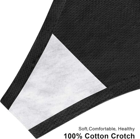 QOVOQ Seamless Thongs for Women,Breathable Womens Thongs Cotton Thongs for Women No Show Thong Underwear Women Pack in Kuwait