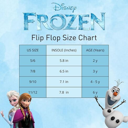 Disney Girls Boys Character Flip Flops Sandals Kids Water Shoes - Minnie Mouse Mickey Moana Toy Story Elsa Frozen Cars Encanto Princess Thong Beach Slides Summer Slip On Quick Dry (Toddler-Little Kid) in Kuwait