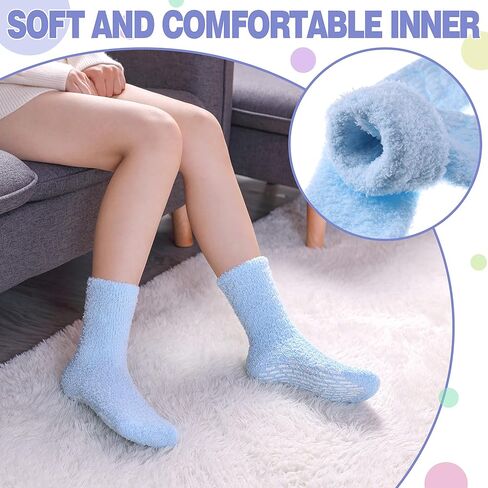 TRUEHAN Slipper Socks for Womens with Grips Hospital Socks Non Slip Socks with Grips for Women in Saudi Arabia