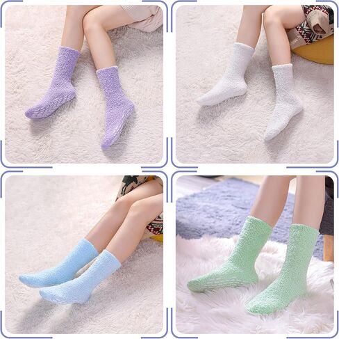 TRUEHAN Slipper Socks for Womens with Grips Hospital Socks Non Slip Socks with Grips for Women in Saudi Arabia