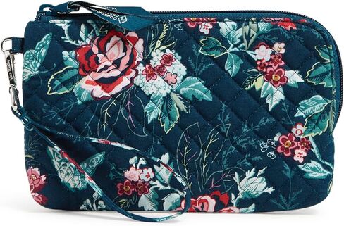 Vera Bradley Women's Cotton Wristlet with RFID Protection in Saudi Arabia