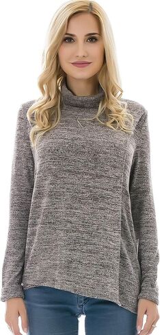 Bearsland Women's Maternity Nursing Tops Long Sleeve Breastfeeding Shirts in Kuwait