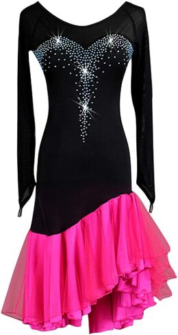 NAKOKOU Women Latin Dance Dress in Kuwait