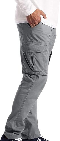 Banana Bucket Men's Athletic-Fit Cargo Pants Casual Regular Straight Stretch Twill Pant in Saudi Arabia