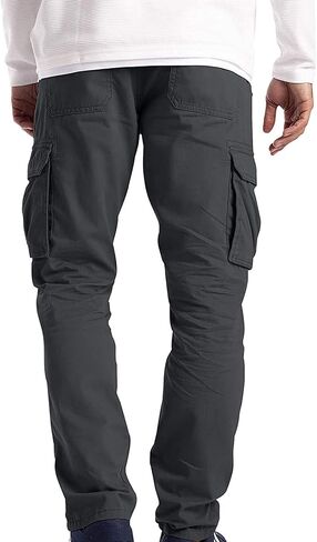 Banana Bucket Men's Athletic-Fit Cargo Pants Casual Regular Straight Stretch Twill Pant in Saudi Arabia