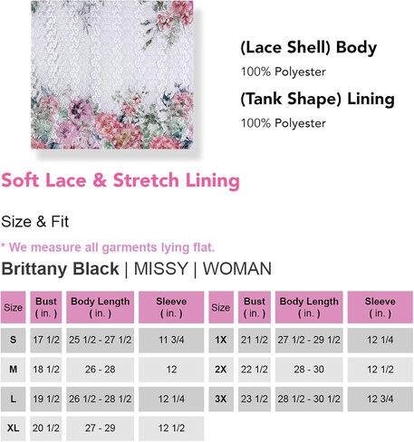 Brittany Black Women’s V-Neck 3/4 Sleeve Lace Poncho Floral Print Knit Blouse in Saudi Arabia
