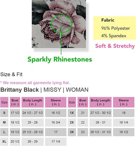 Brittany Black Women’s Printed Floral Knitted Shirt in Kuwait