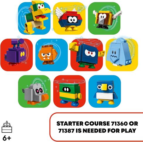 LEGO Super Mario Character Packs – Series 4 71402 Building Kit; Collectible Gift Toys for Kids Aged 6 and up to Combine with Starter Course Playsets (71360 and 71387) for Extra Interactive Play in Saudi Arabia