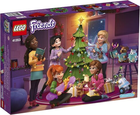 LEGO Friends Advent Calendar 41353, New 2018 Edition, Small Building Toys, Christmas Countdown Calendar for Kids (500 Pieces) in Saudi Arabia