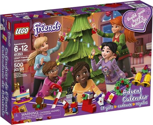 LEGO Friends Advent Calendar 41353, New 2018 Edition, Small Building Toys, Christmas Countdown Calendar for Kids (500 Pieces) in Saudi Arabia