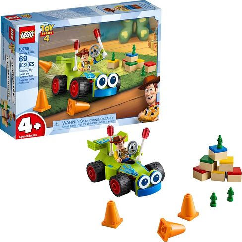 LEGO Disney Pixar’s Toy Story 4 Woody & RC 10766 Building Kit (69 Pieces) in Saudi Arabia
